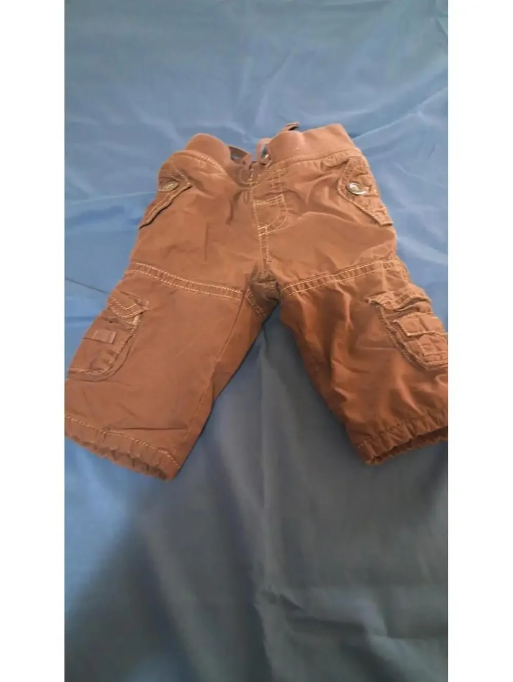 OLD NAVY BOYS Size‎ 0-3 M Fleece Lined Brown Pants